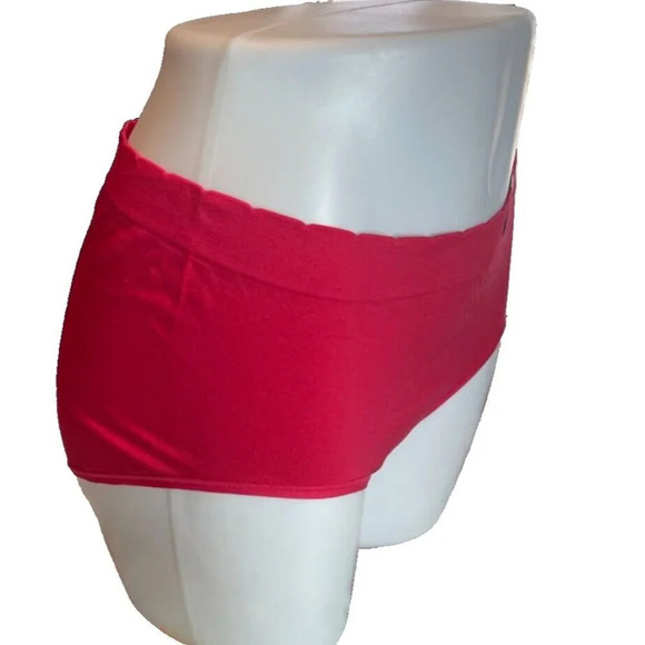 Torrid 1 Crimson Winter Skull So Freaking Cold Graphic Seamless Cheeky Panties - Picture 3 of 6